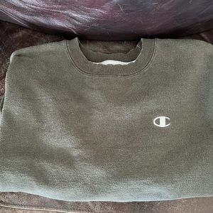 Champion sweatshirt, hunter green